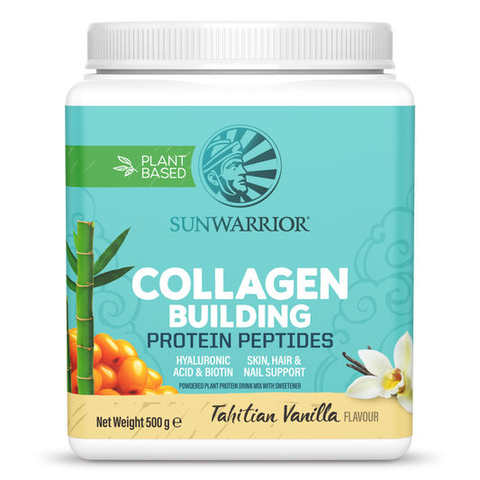 Vegan Collagen Protein Peptides Powder Tahitian Vanilla 20 Servings (500g)