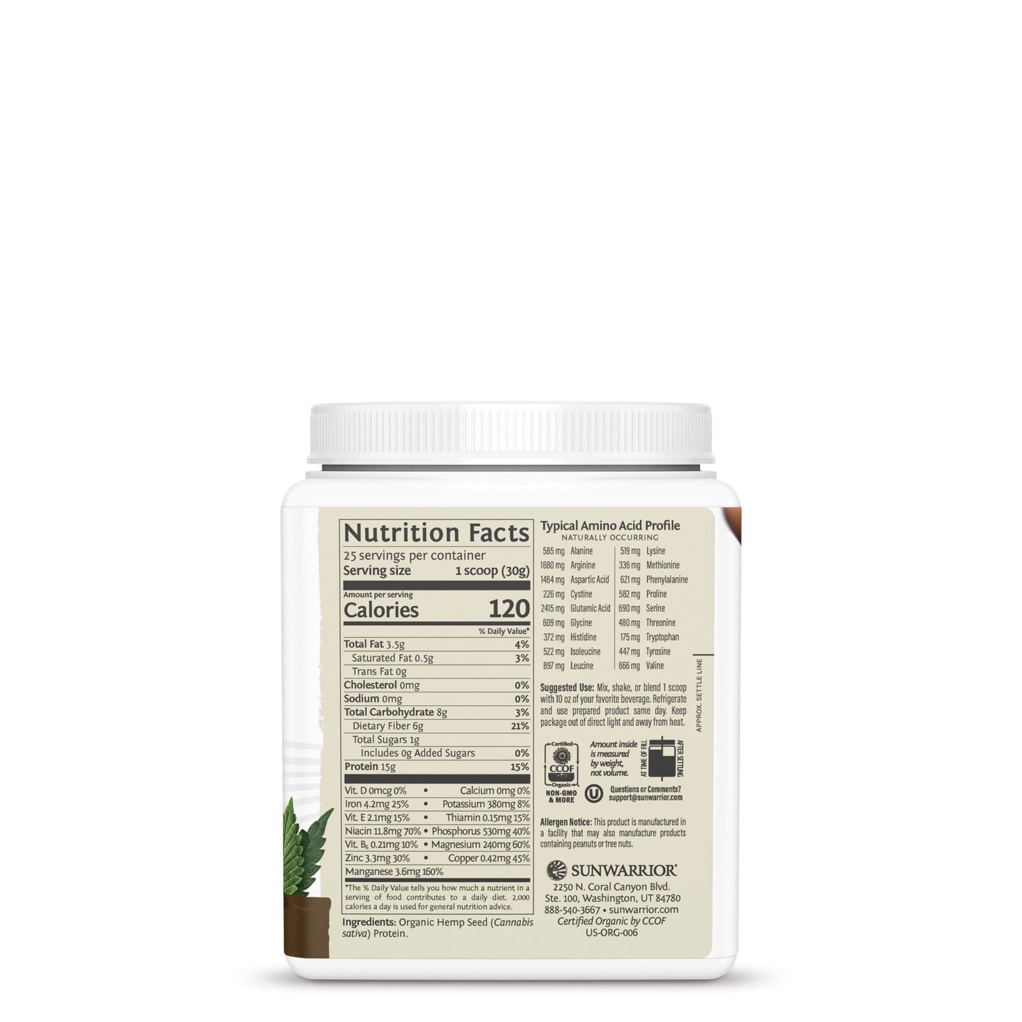 Organic Hemp Protein