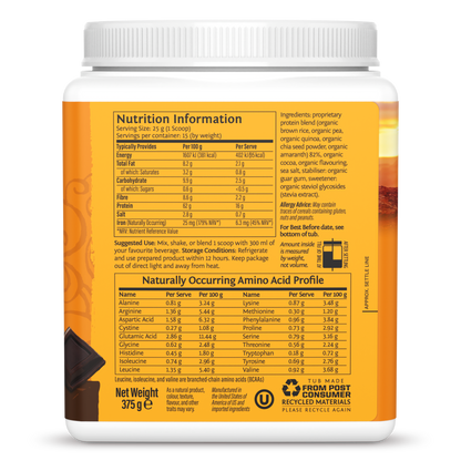 Classic Plus Protein Chocolate 15 Servings (375g)