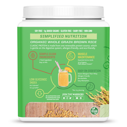 Classic Protein Unflavored 15 Servings (375g)