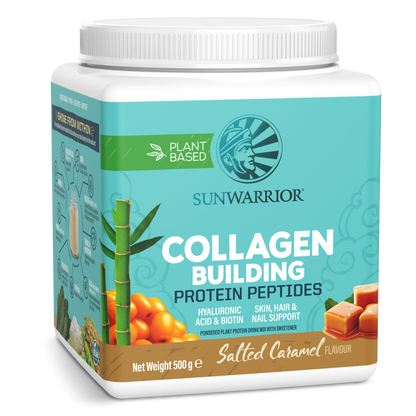 Vegan Collagen Protein Peptides Powder Salted Caramel 20 Servings (500g)