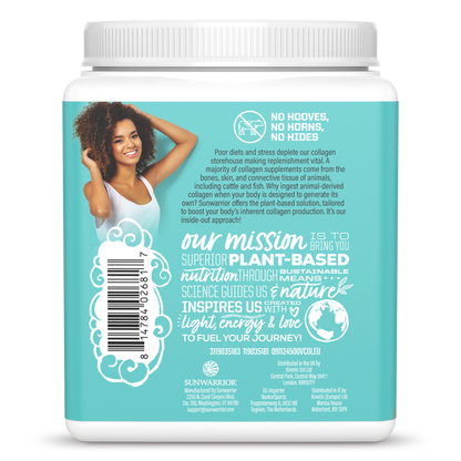 Vegan Collagen Protein Peptides Powder Tahitian Vanilla 20 Servings (500g)