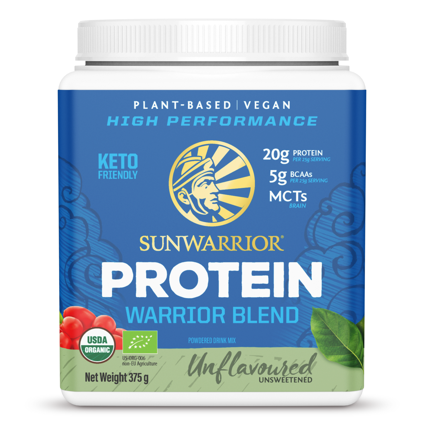 Warrior Blend Unflavored 15 Servings (375g)