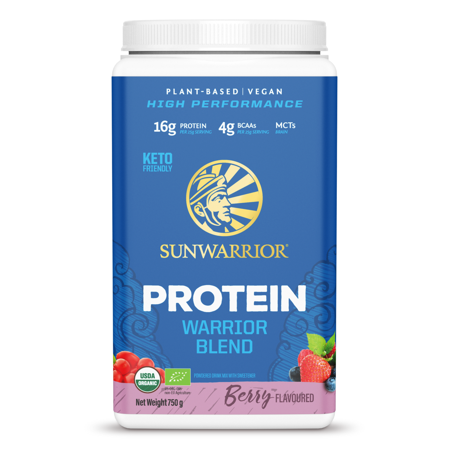 Warrior Blend Berry 30 Servings (750g)