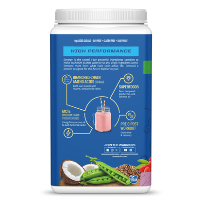 Warrior Blend Berry Shortcake 30 Servings (750g)