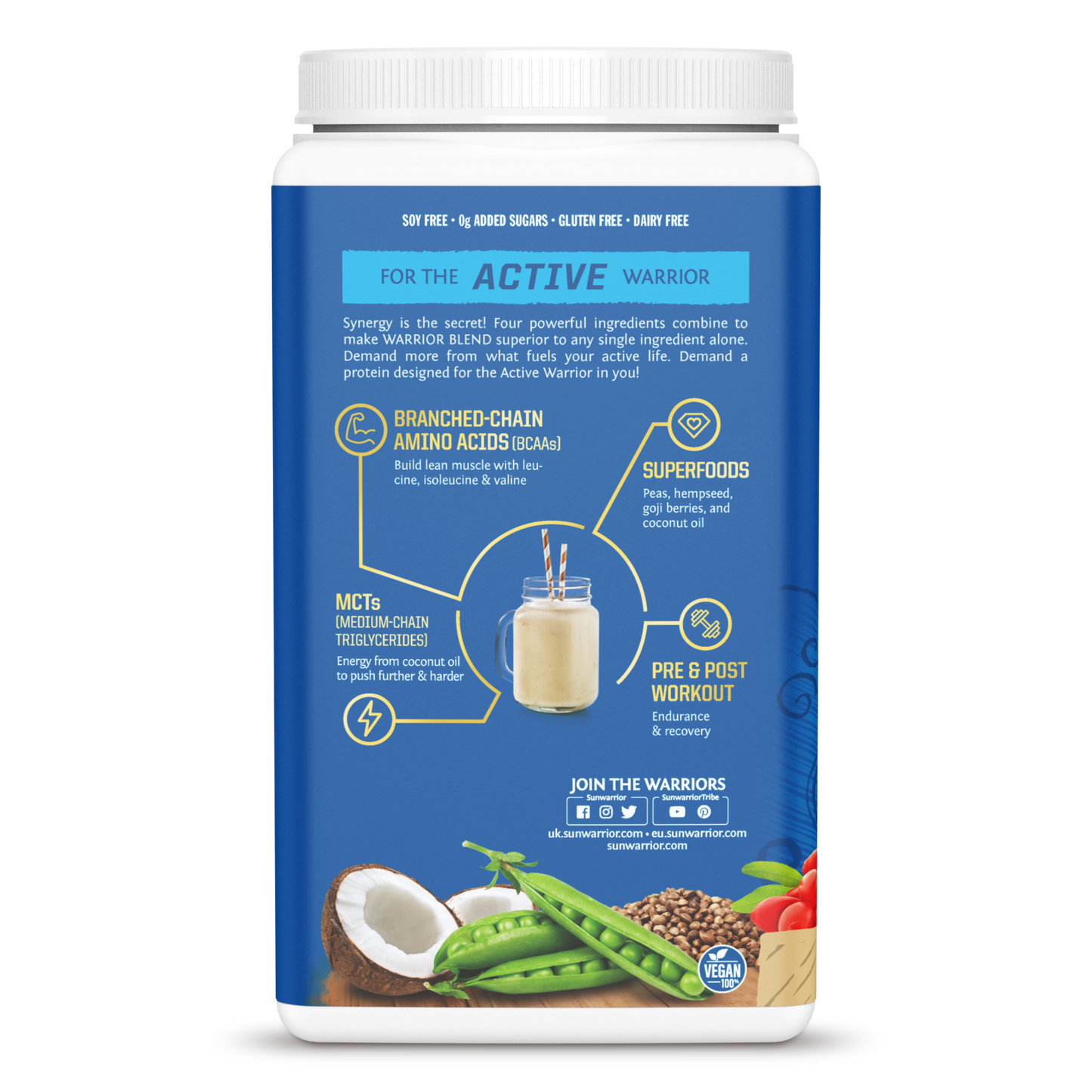 Warrior Blend Mocha 30 Servings (750g)