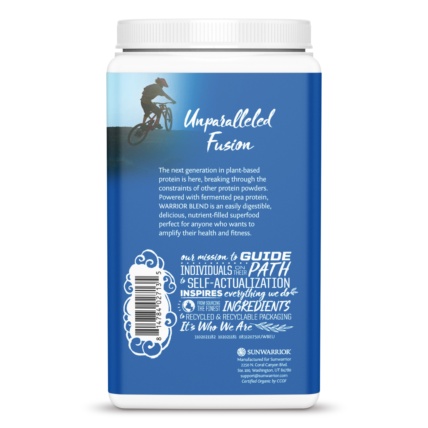 Warrior Blend Unflavored 30 Servings (750g)