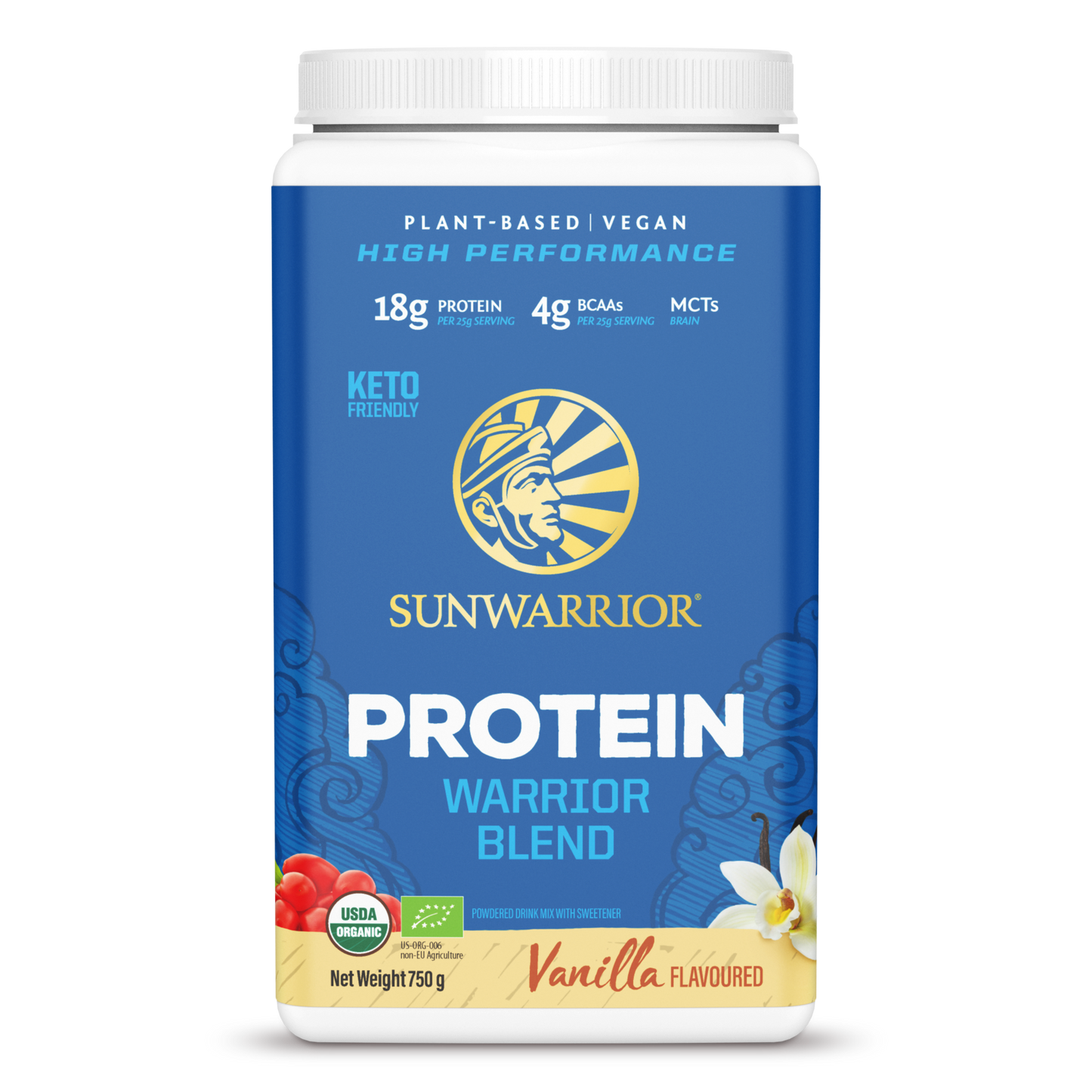 Warrior Blend Vanilla 30 Servings (750g)